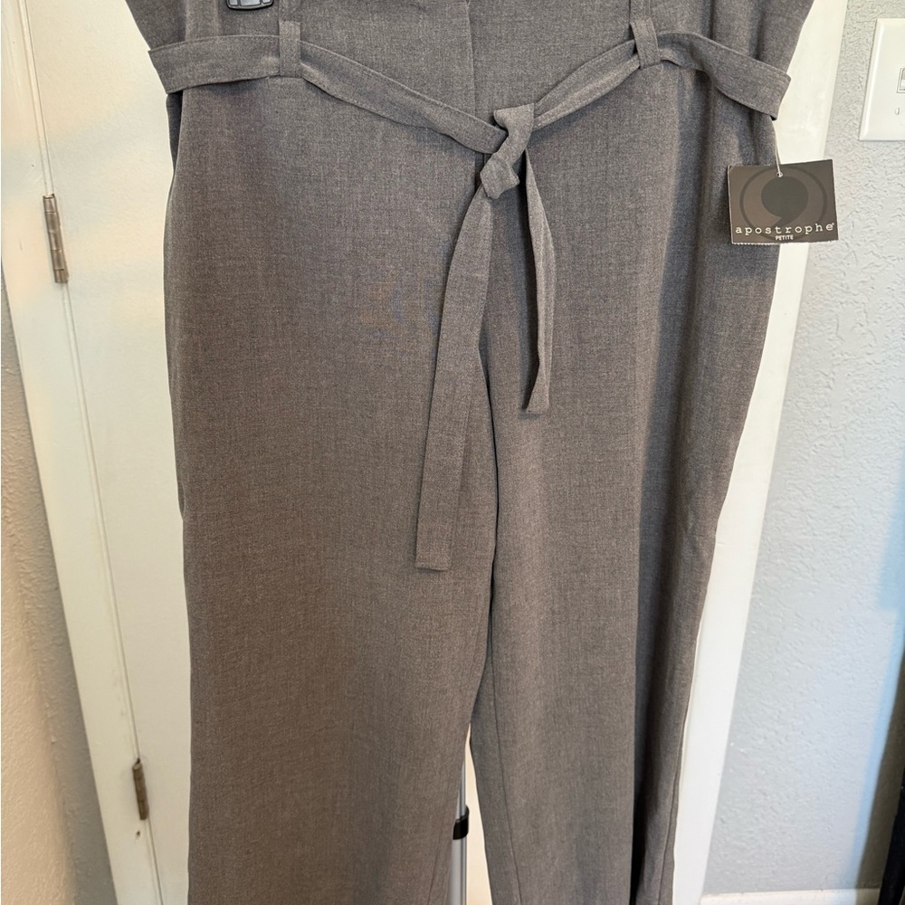 Apostrophe Women's Elegant Gray Trousers